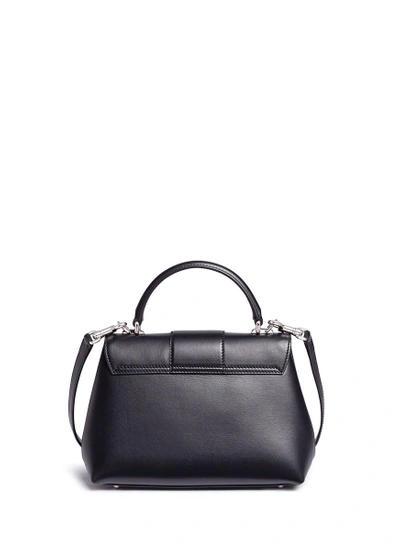 Shop Dolce & Gabbana 'lucia' Leather Shoulder Bag