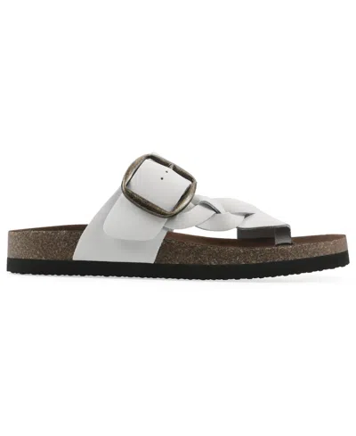 White Mountain Harleta Sandal In White