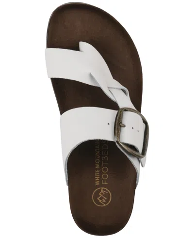 White Mountain Harleta Sandal In White