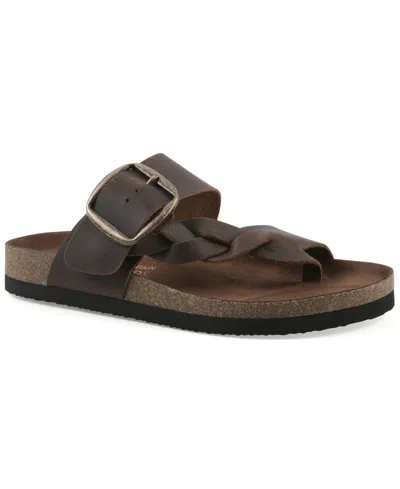 White Mountain Harleta Sandal In Brown