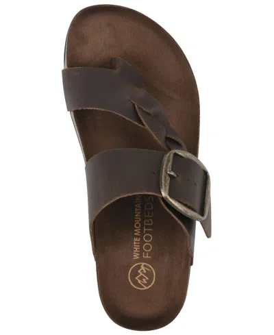 White Mountain Harleta Sandal In Brown