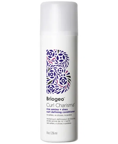 Briogeo Curl Charisma Rice Amino + Shea Curl Defining Conditioner 8 oz/ 237 ml In 8 Fl oz