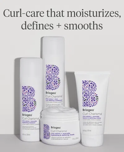 Briogeo Curl Charisma Rice Amino + Shea Curl Defining Conditioner 8 oz/ 237 ml In 8 Fl oz