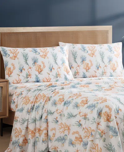 Caribbean Joe Coastal Pattern 4-pc. Sheet Set, Queen In Multi
