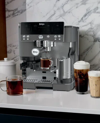 Ninja Luxe Cafe Premier Series Espresso Maker In Gray