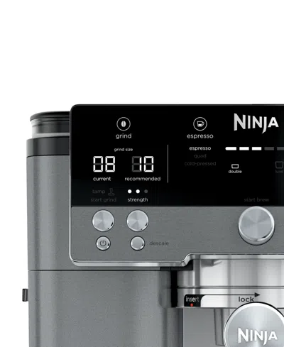 Ninja Luxe Cafe Premier Series Espresso Maker In Gray
