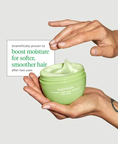 Briogeo Be Gentle, Be Kind Avocado + Kiwi Mega Moisture Superfood Hair Mask 8 Oz. In Transparent