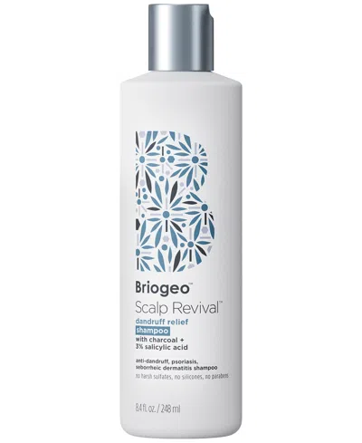 Briogeo Scalp Revival Dandruff Relief Shampoo With Salicylic Acid 8.4 Fl Oz/248 ml In Transparent