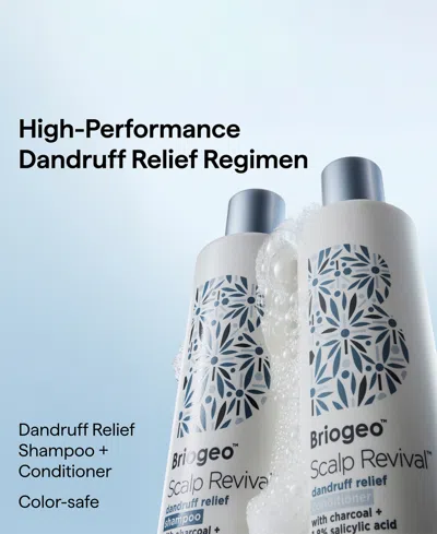 Briogeo Scalp Revival Dandruff Relief Shampoo With Salicylic Acid 8.4 Fl Oz/248 ml In Transparent