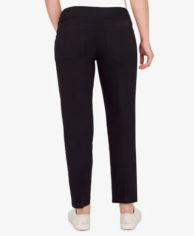 Ruby Rd. Plus Size Mid-rise Ankle Pants In Brown