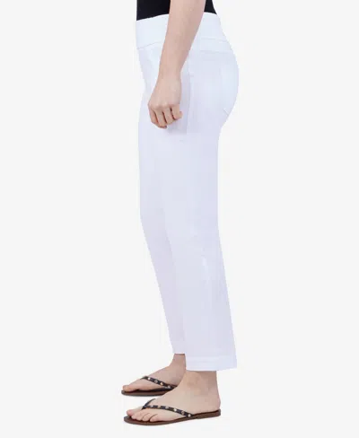Ruby Rd. Plus Size Mid-rise Ankle Pants In White