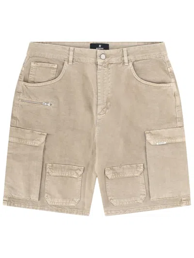 Represent Loaded Cargo Shorts In Brown