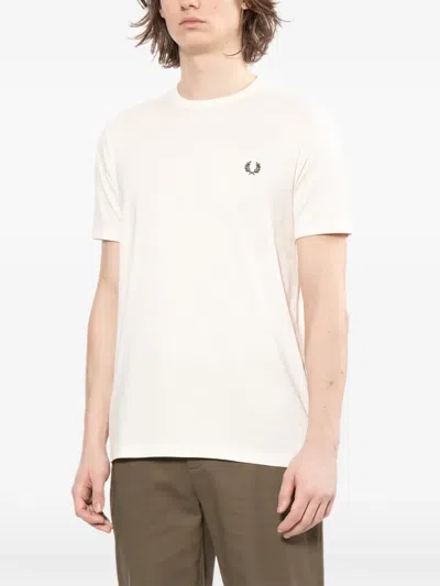 Fred Perry Crew Neck T-shirt In Multi
