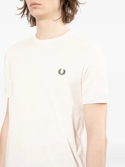 Fred Perry Crew Neck T-shirt In Multi