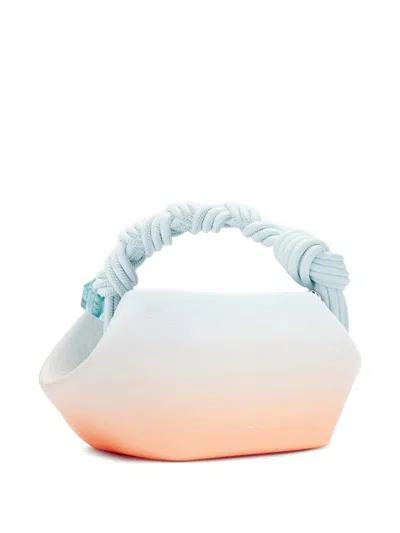Ganni Bou Gradient Shoulder Bag In Blue