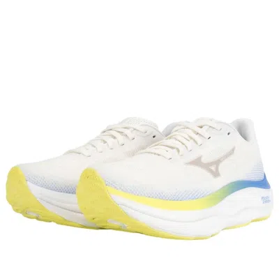 Mizuno Womens  Wave Sky 9 Wide In Snow White/silver Birch