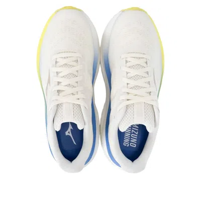 Mizuno Womens  Wave Sky 9 Wide In Snow White/silver Birch