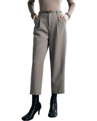 Adele Berto Pant In Gray