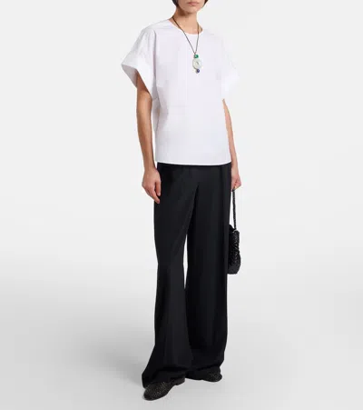 Joseph Fassia Cotton Poplin Blouse In White
