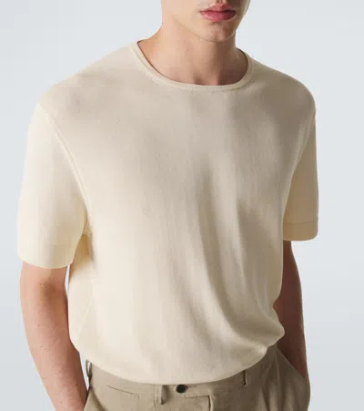 Stòffa Cotton Sweater In Neutral