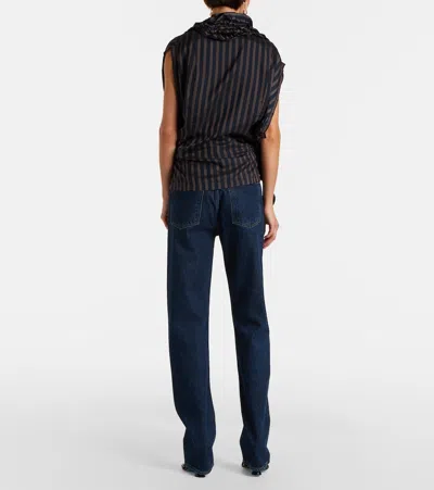 Agolde Mid Rise Kick Boot Jeans In Blue