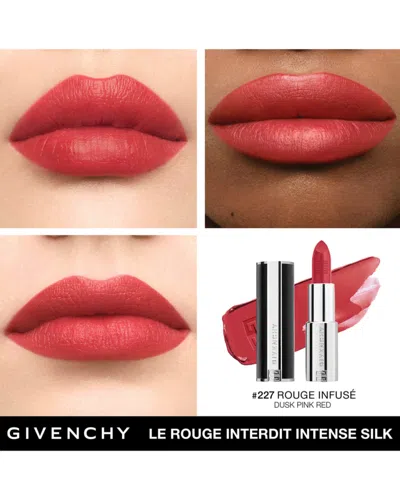 Givenchy Le Rouge Interdit Intense Silk Lipstick In Pink