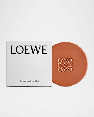 Loewe Terracotta Ceramic Candle Lid