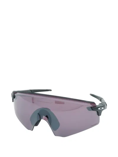 Oakley Encoder Geometric-frame Sunglasses In Brown