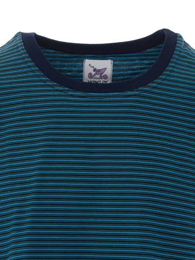 Howlin' Paradise Striped T-shirt In Blue