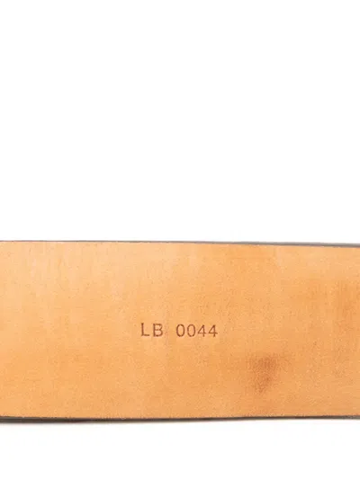 Pre-owned Louis Vuitton 2004 Monogram Ceinture Belt In Brown