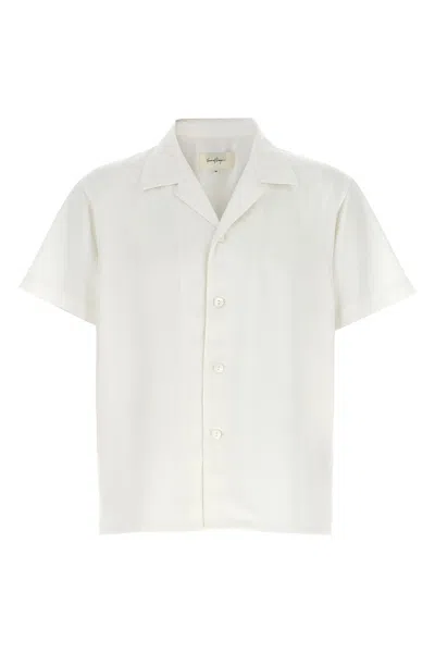 Second / Layer Avenue Short-sleeve Shirt In White