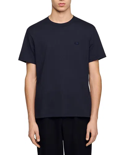 Sandro Classic Retro Logo T-shirt In Multi