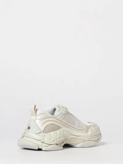 Balenciaga Triple S.2 Gandient Mesh And Nylon Inserts With Used-effect In Neutral