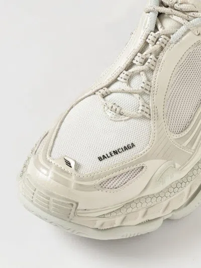 Balenciaga Triple S.2 Gandient Mesh And Nylon Inserts With Used-effect In Neutral