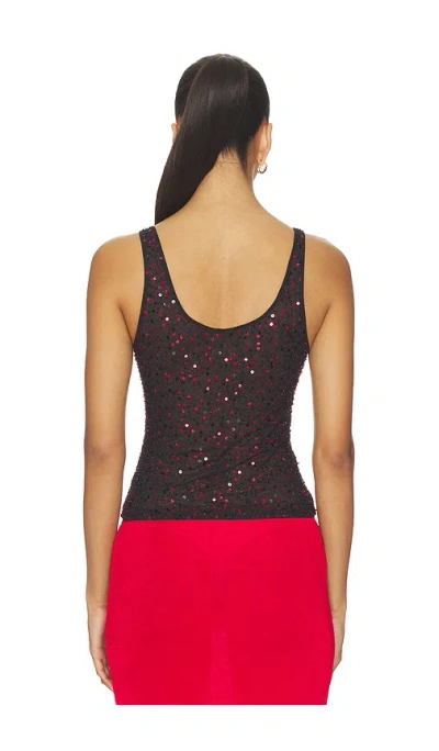Leslie Amon Cherry Tank Top In Multi