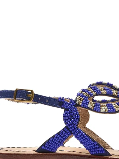 Maliparmi Beaded Sandals In Multi