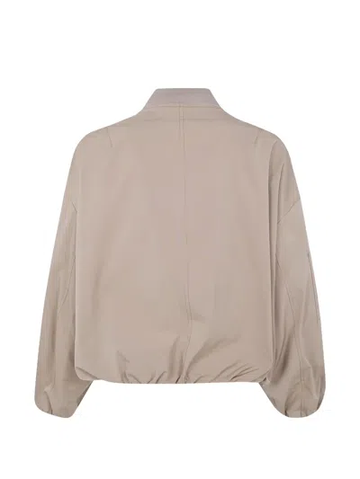 Drhope Zip-pocket Bomber Jacket In Gold