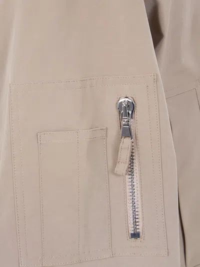 Drhope Zip-pocket Bomber Jacket In Gold