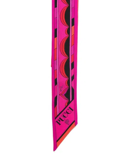 Pucci Silk Scarf In Multi