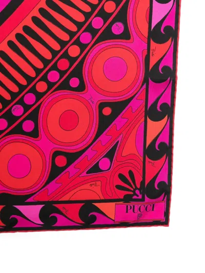 Pucci Silk Scarf In Multi