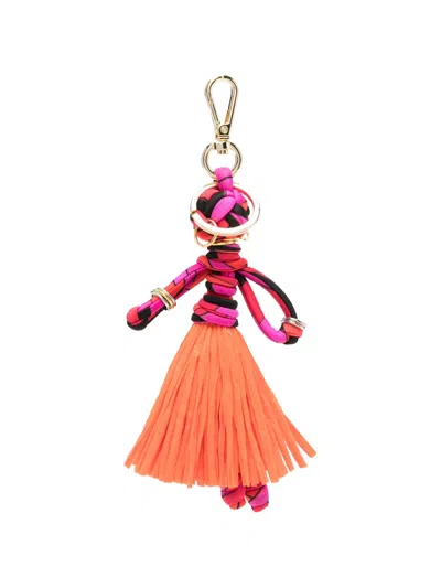 Pucci Pink Bag Charm In Multi