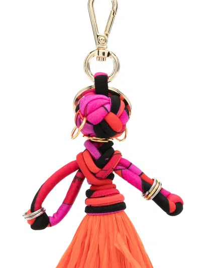 Pucci Pink Bag Charm In Multi