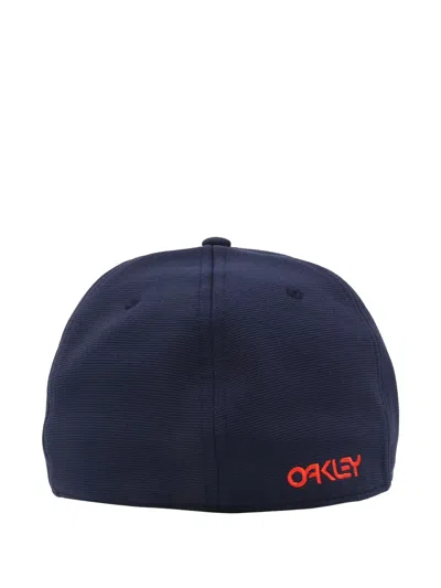 Oakley Six-panel Stretch-fit Cap In Blue