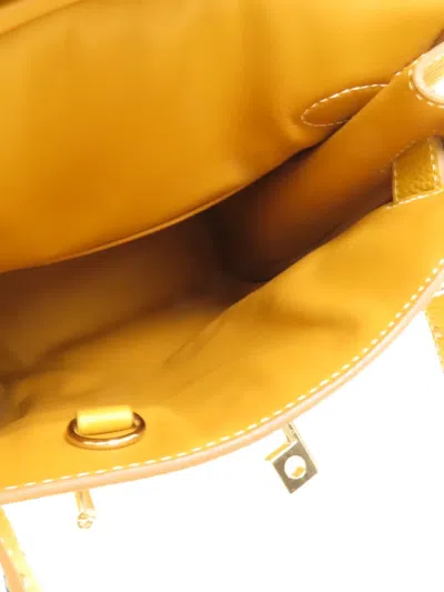 Pre-owned Hermes Pm Hac A Dos Backpack In Brown