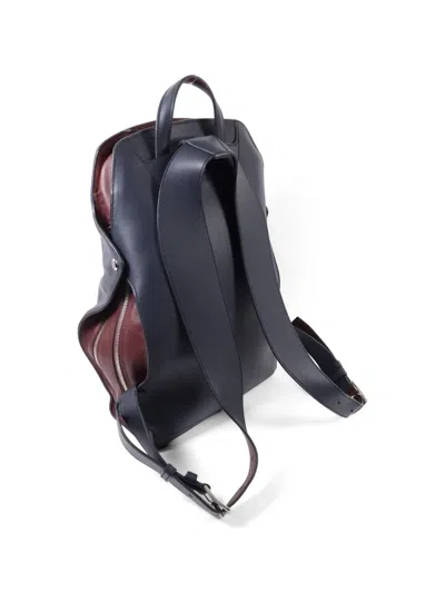 Pre-owned Hermes Cityback Backpack In Blue