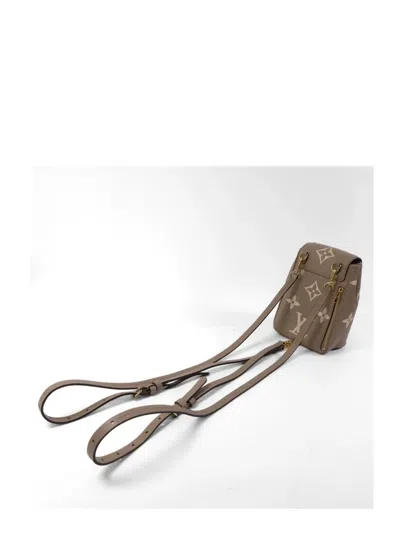 Pre-owned Louis Vuitton Tiny Monogram Empreinte Backpack In Neutral