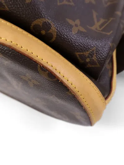 Pre-owned Louis Vuitton Bosphore Monogram Backpack In Brown