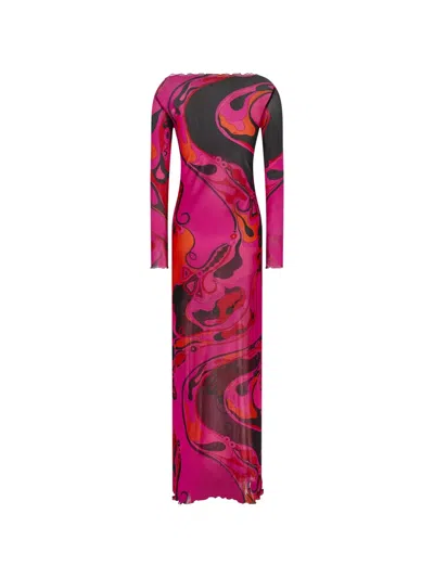 Pucci Elegant Mini Dress For Women In Pink
