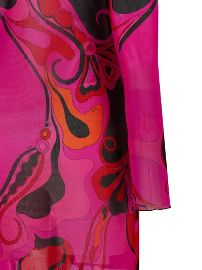 Pucci Elegant Mini Dress For Women In Pink