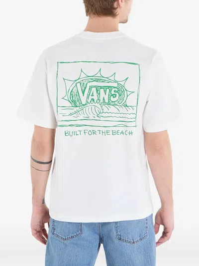 Vans Logo-print T-shirt In White